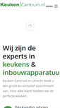 Mobile Screenshot of keuken-centrum.nl